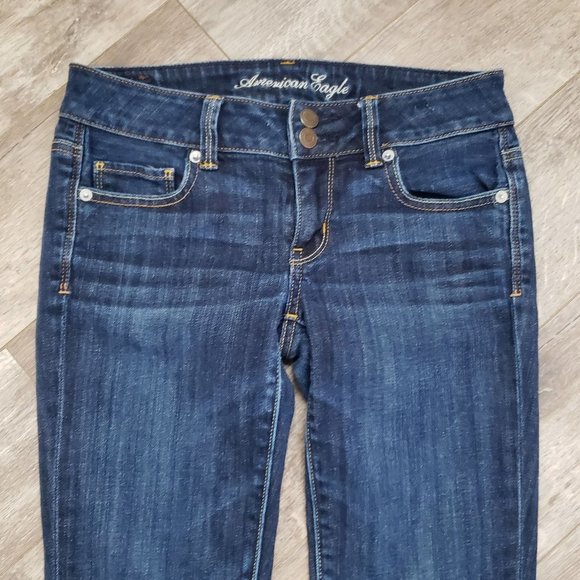 American Eagle Artist Crop Jeans 2 - Picture 3 of 9